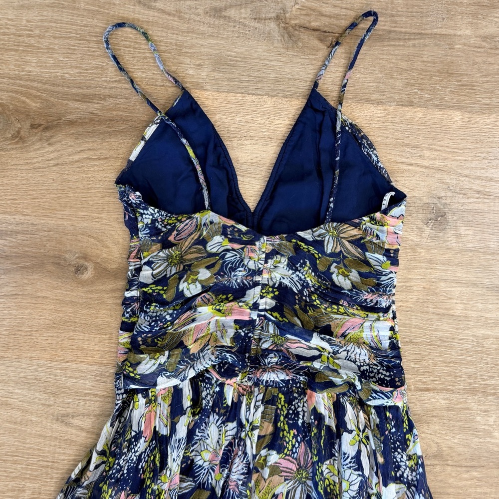 Ruched Waist Boho Maxi Lovette Dress Tanya Taylor - Picture 13 of 14